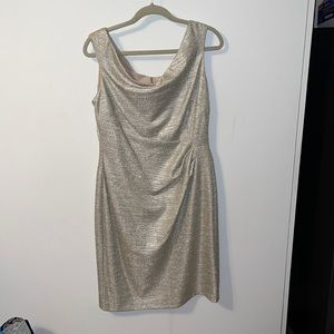 Lauren by Ralph Lauren champagne 🍾 cocktail dress